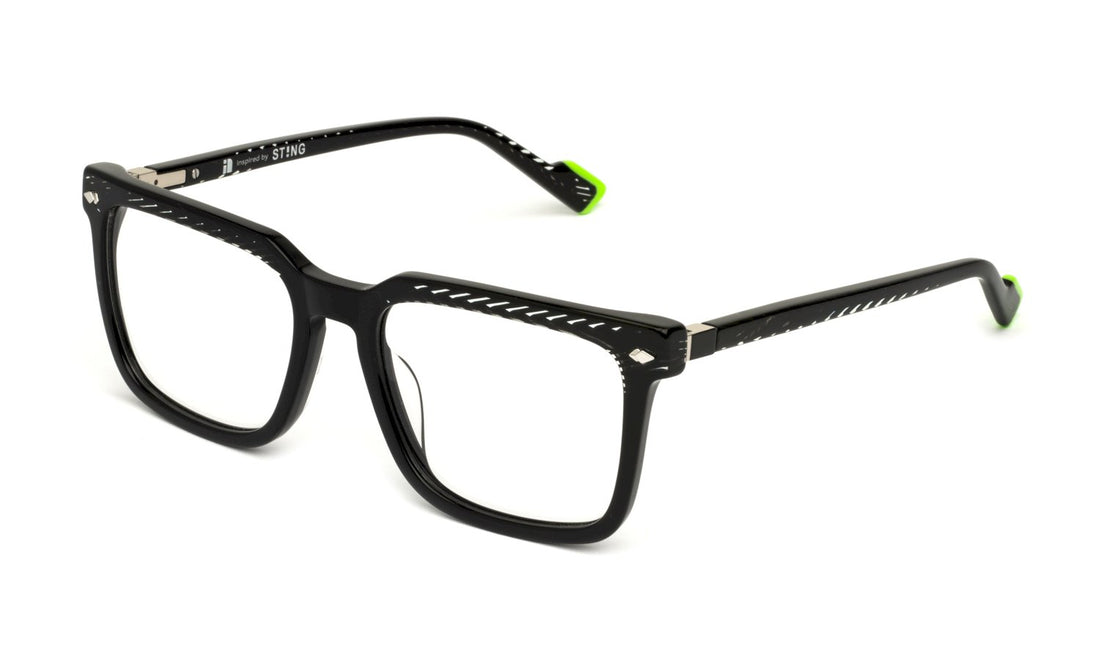 Occhiali da vista sting vst530 0700 negro square masculino taglia 54mm - Vista principale