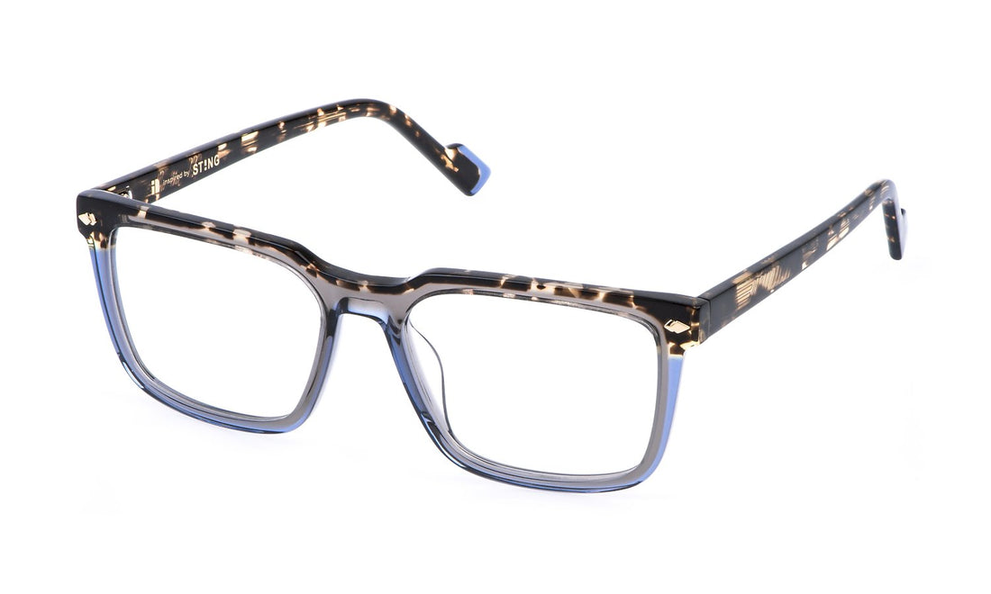 Occhiali da vista sting vst542 098z gris square masculino taglia 53mm - Vista principale