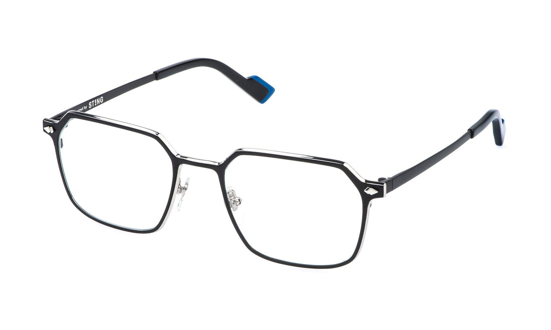 Occhiali da vista sting vst554 0541 negro square masculino taglia 53mm - Vista principale