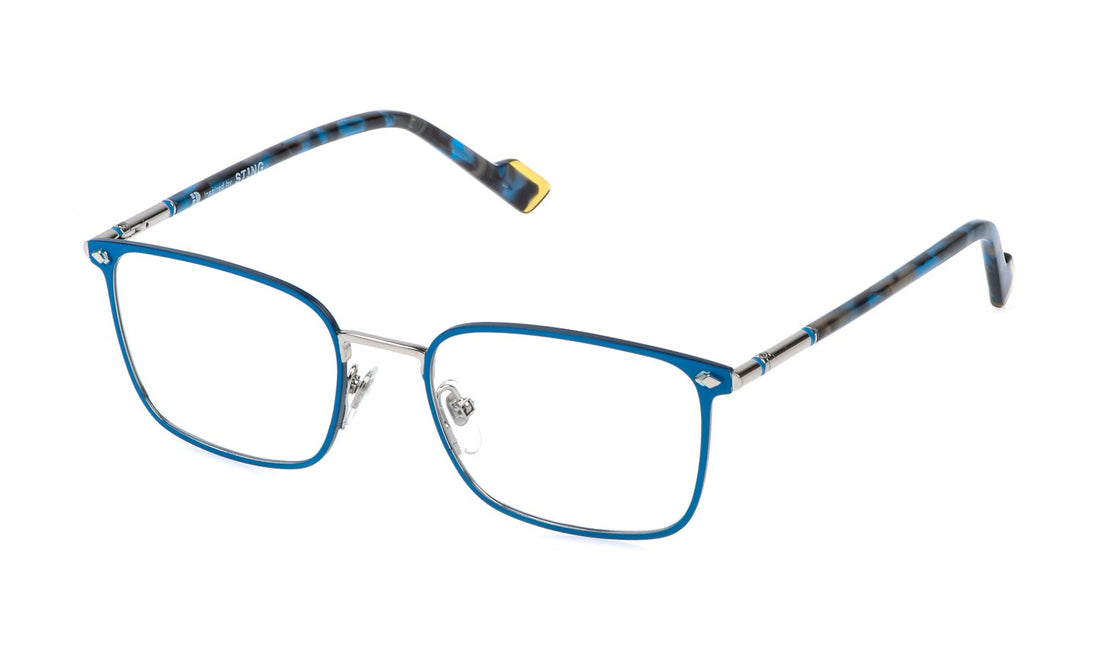 Occhiali da vista sting vst555 08tg azul square masculino taglia 53mm - Vista principale