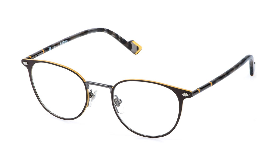 Brillen sting vst556 0sdn marron pantos masculino größe 52mm - Hauptansicht