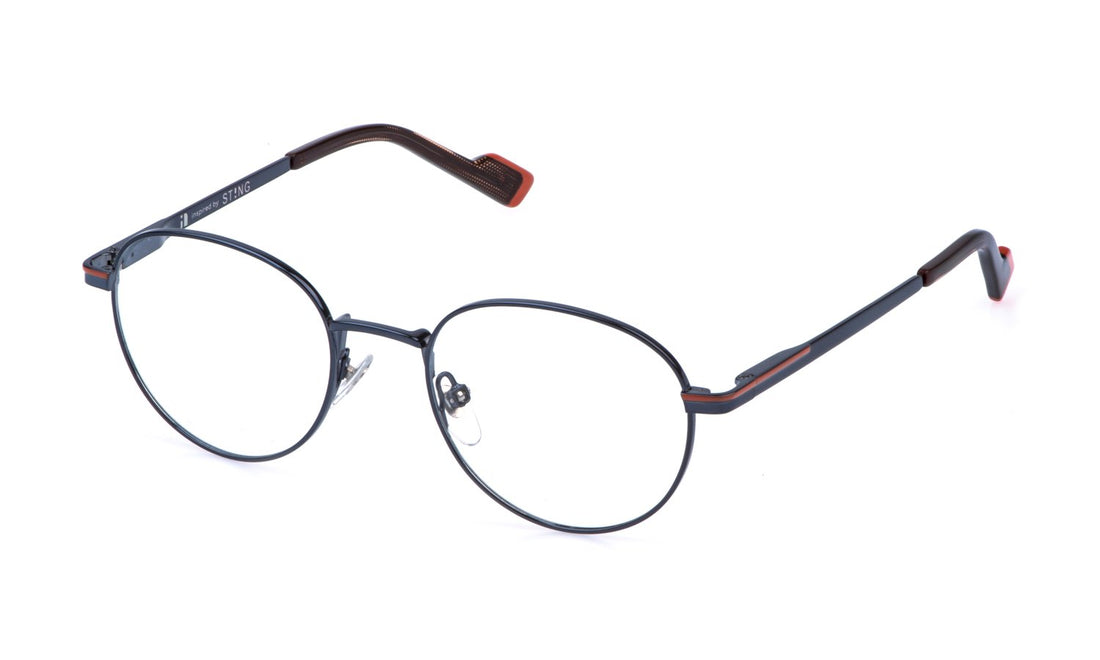 Occhiali da vista sting vst563 08d2 azul pantos unisex taglia 49mm - Vista principale