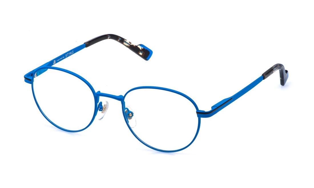 Occhiali da vista sting vst563 08ka azul pantos unisex taglia 49mm - Vista principale