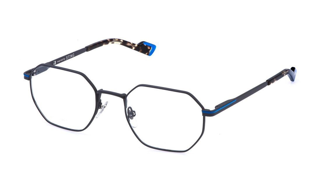 Occhiali da vista sting vst565 08ge gris geometric masculino taglia 53mm - Vista principale