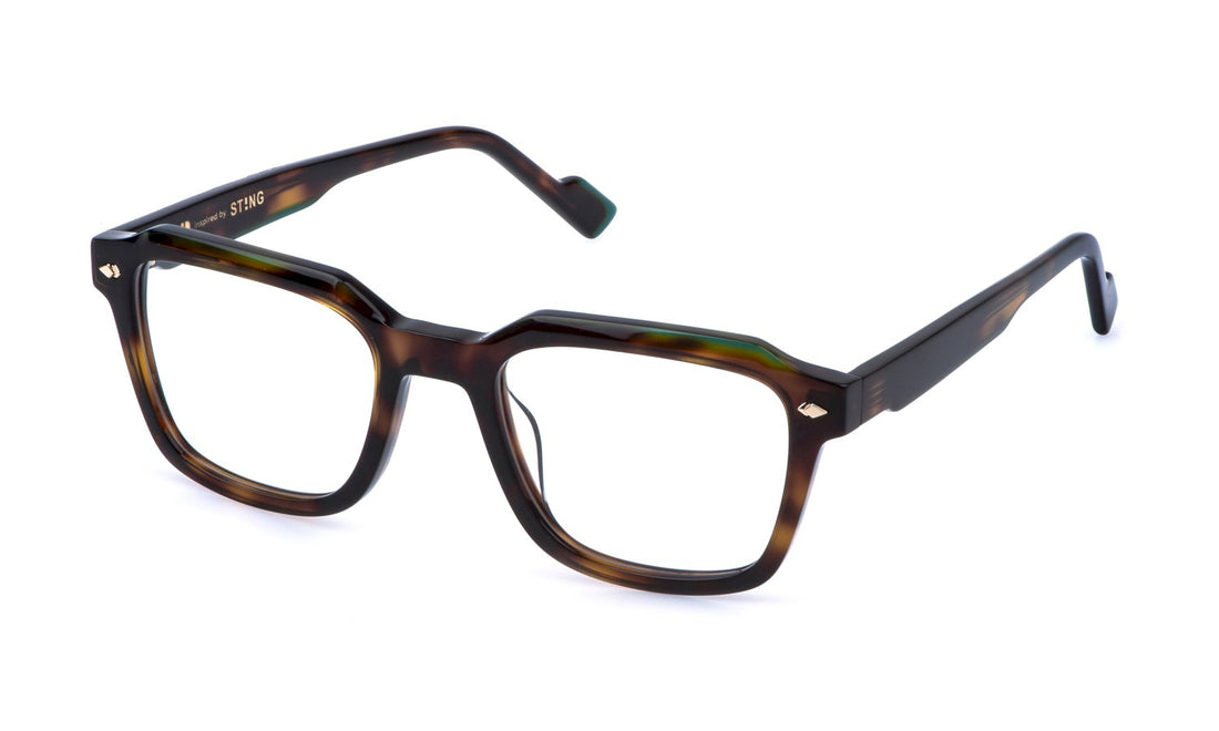 Occhiali da vista sting vst570v 0790 havana square masculino taglia 51mm - Vista principale