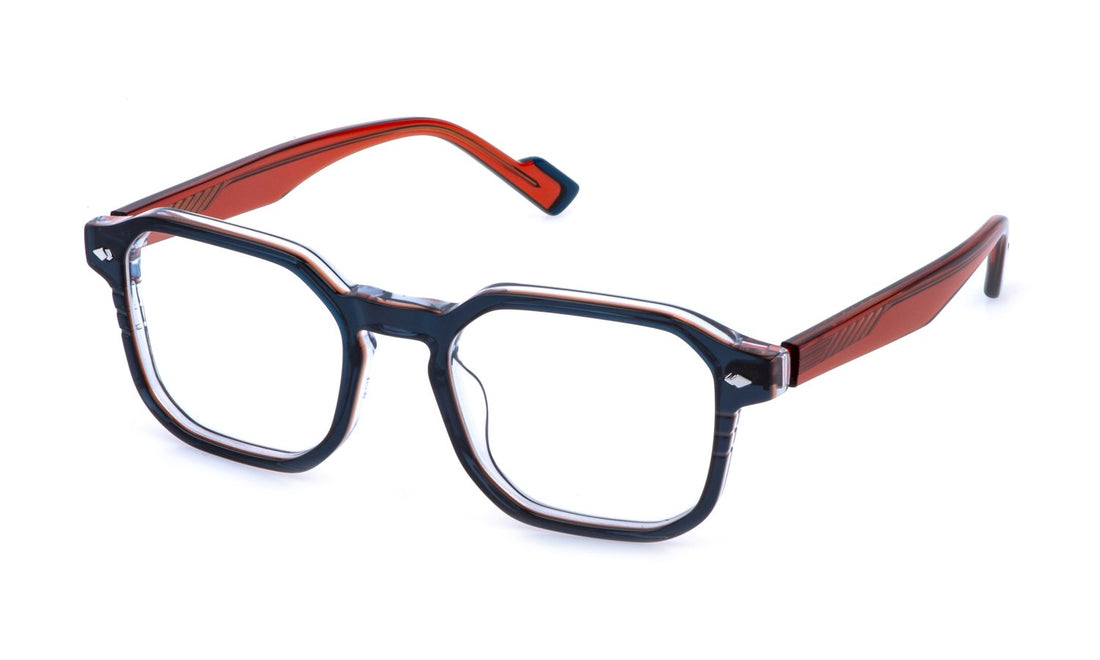 Occhiali da vista sting vst576 0l75 azul geometric masculino taglia 51mm - Vista principale