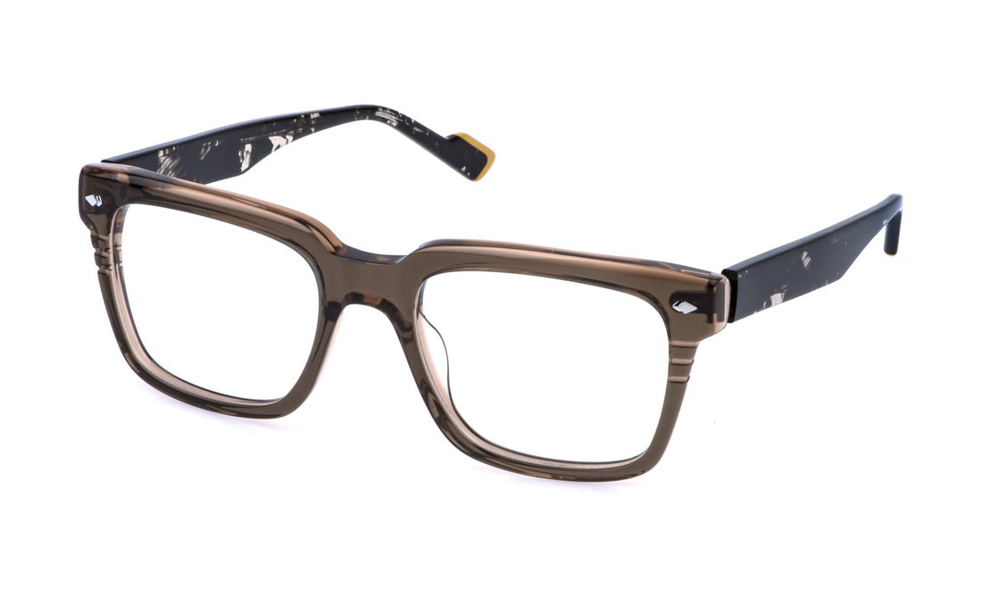 Occhiali da vista sting vst577 06u2 marron square masculino taglia 54mm - Vista principale