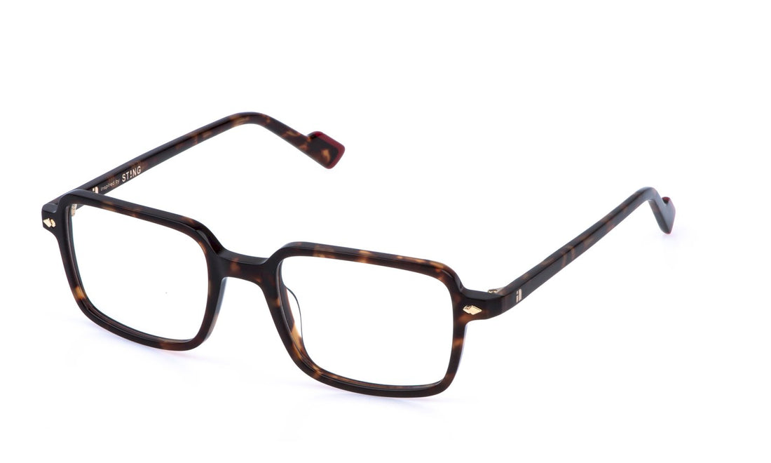 Lunettes de vue sting vst594 04bl havana square masculino taille 51mm - Vue principale