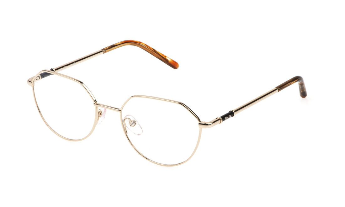Gafas graduadas tous vto492 0594 dorado geometric femenino talla 52mm - Vista principal