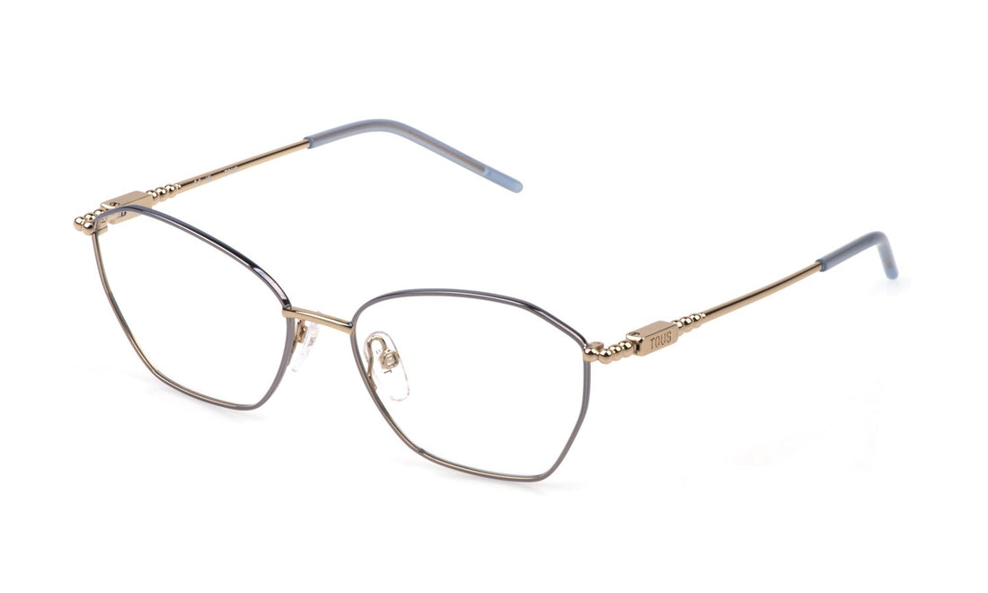 Gafas graduadas tous vto493 033m dorado geometric femenino talla 54mm - Vista principal