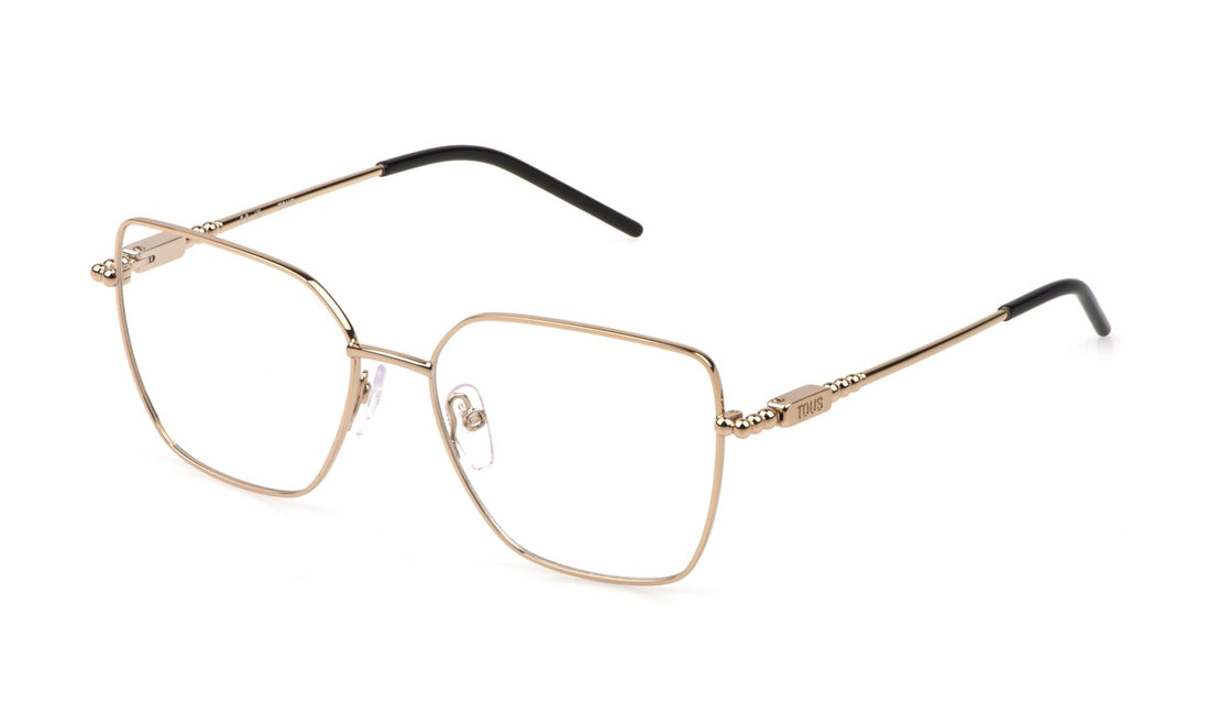 Gafas graduadas tous vto494 0300 dorado square femenino talla 54mm - Vista principal