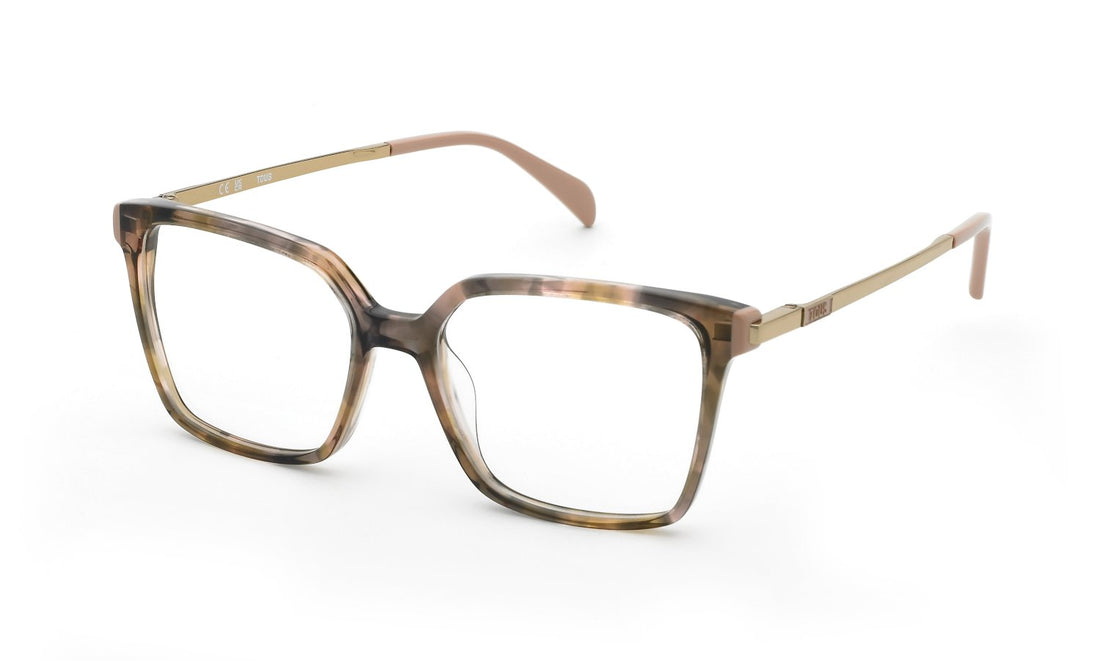 Prescription glasses tous vtoc72v 01ke rosa square femenino size 53mm - Main view