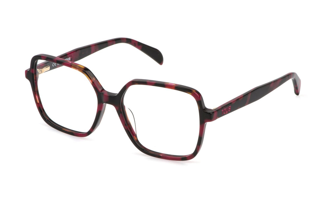 Gafas graduadas tous vtod37 0720 negro square femenino talla 55mm - Vista principal