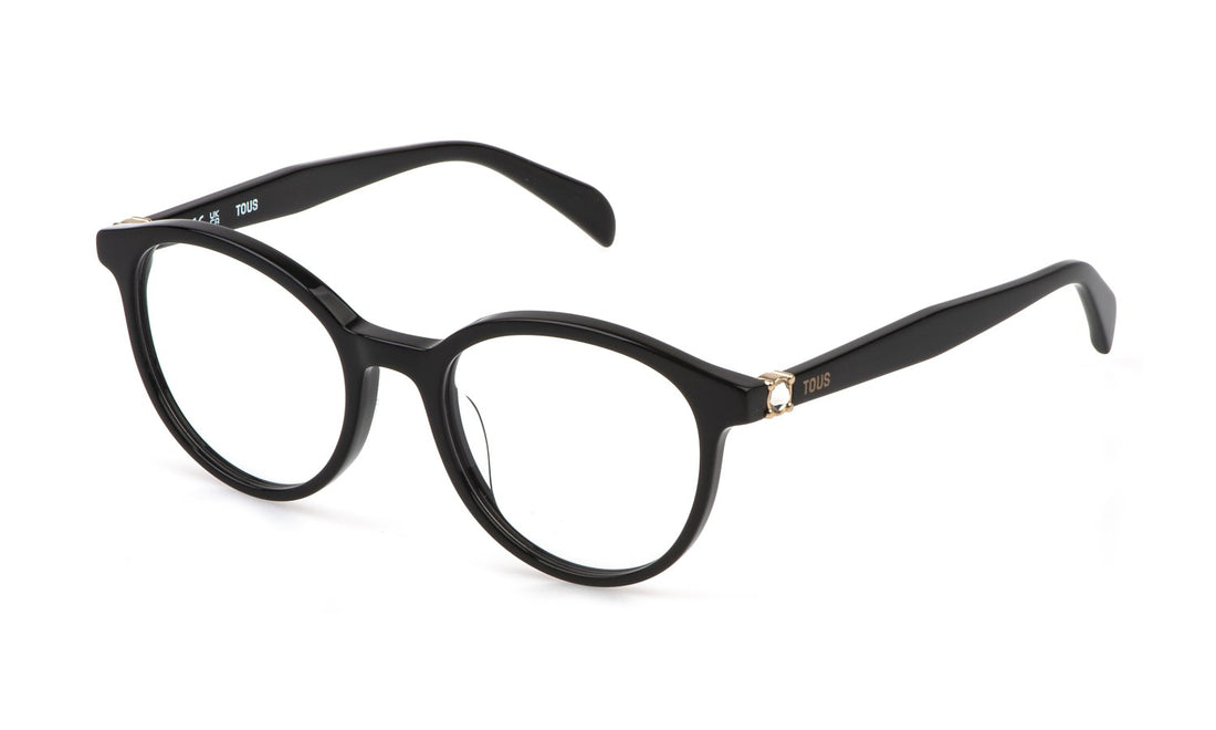 Gafas graduadas tous vtod38s 700s negro square femenino talla 50mm - Vista principal