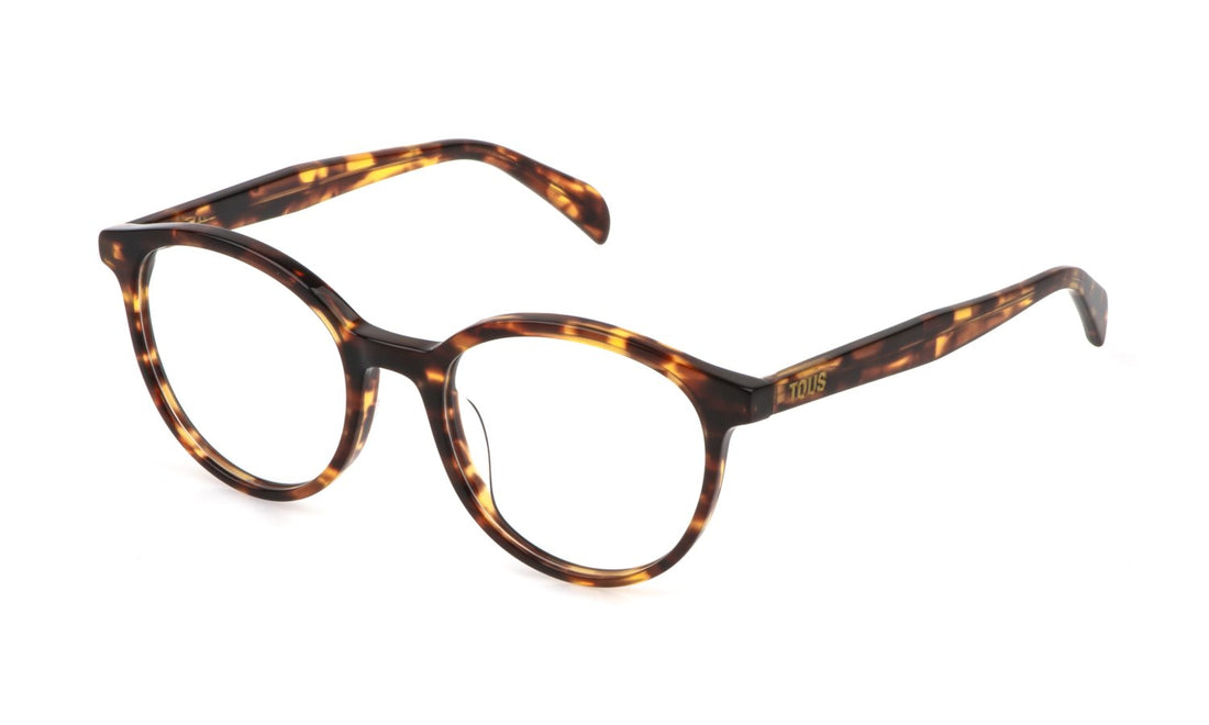 Gafas graduadas tous vtod38 08xw havana square femenino talla 50mm - Vista principal