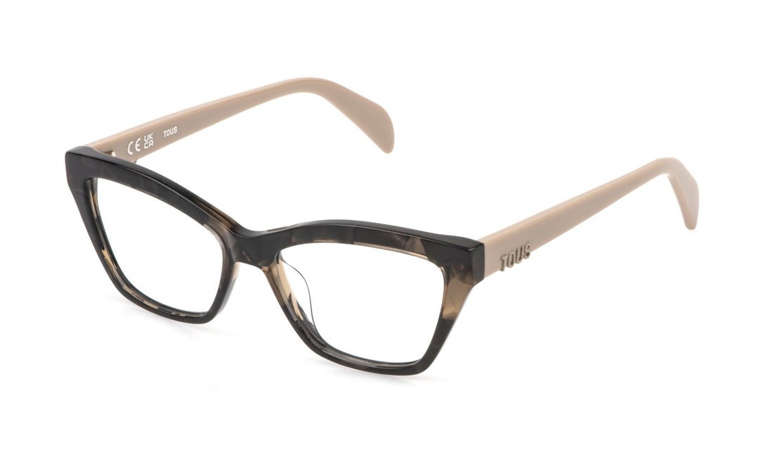 Gafas graduadas tous vtod39 0721 gris butterfly femenino talla 52mm - Vista principal