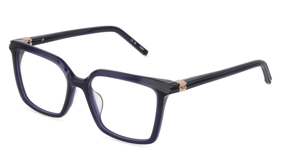 Brillen tous vtod68 0956 azul square femenino maat 54mm - Hoofdaanzicht