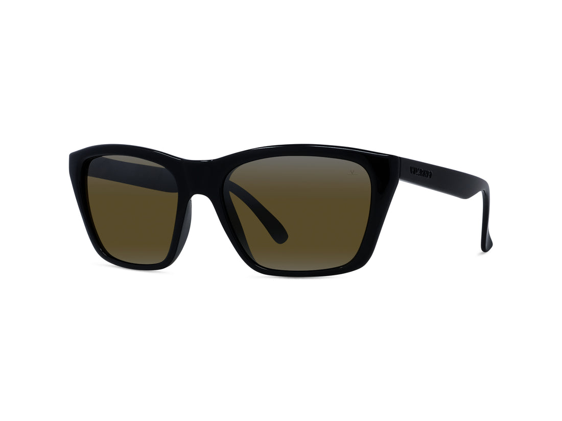 Lunettes de soleil vuarnet legend 06 originals vu40018u 02q black rectangular masculino taille 58mm - Vue principale