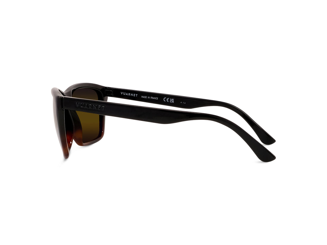 Lunettes de soleil vuarnet legend 06 originals vu40018u 56q havana rectangular masculino taille 58mm - Vue détaillée
