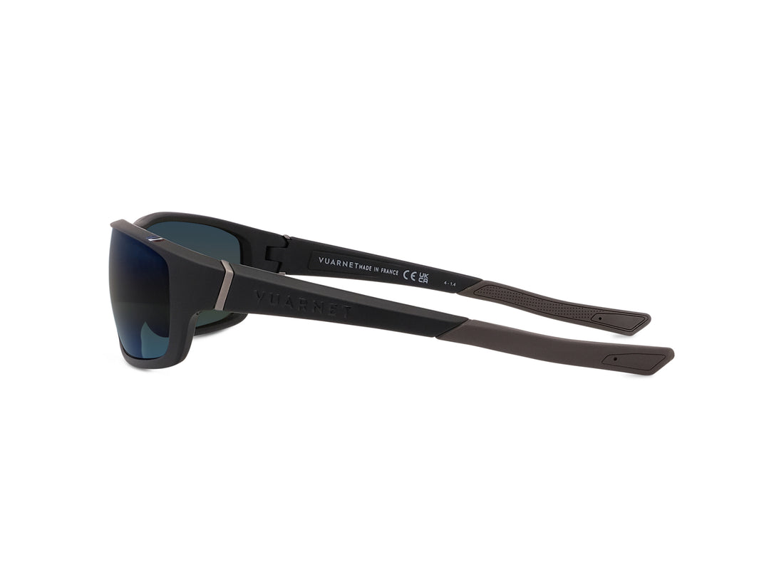 Lunettes de soleil vuarnet racing 01 vu40020u 02w black rectangular masculino taille 62mm - Vue détaillée