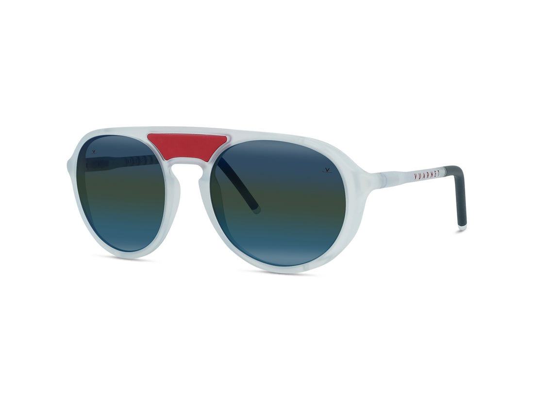 Lunettes de soleil vuarnet ice 01 vu40023u 26w crystal round masculino taille 54mm - Vue détaillée