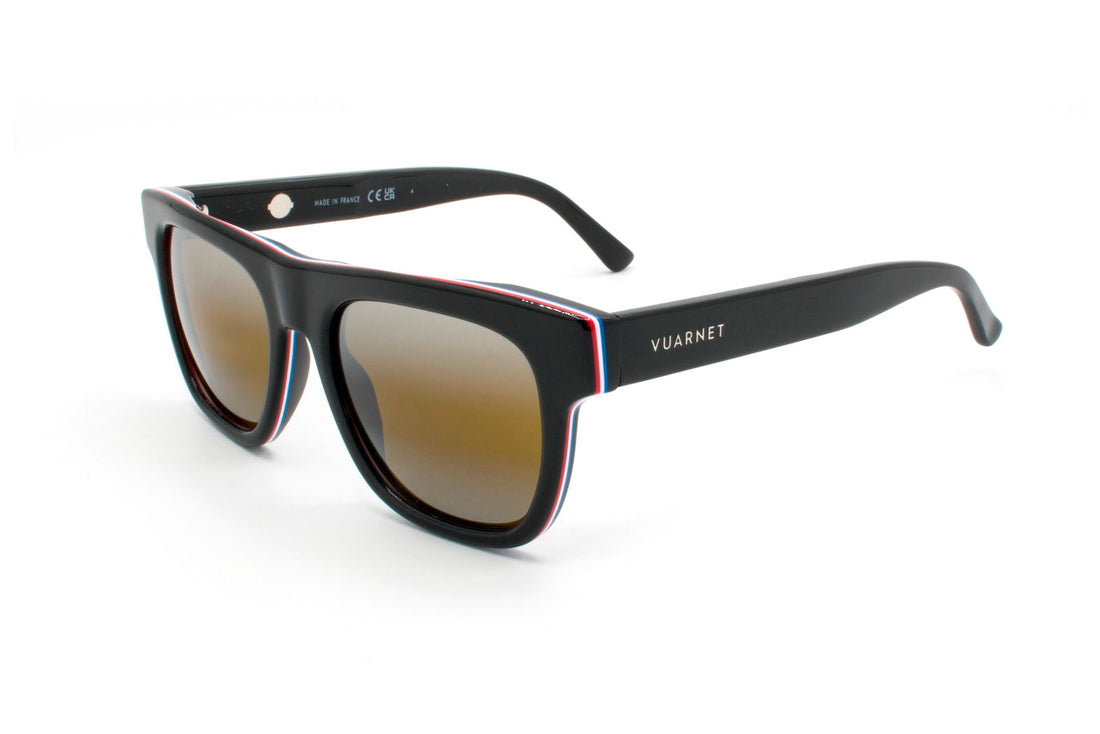Sonnenbrillen vuarnet belvedere 06 vu40033i 05q black square masculino größe 53mm - Hauptansicht