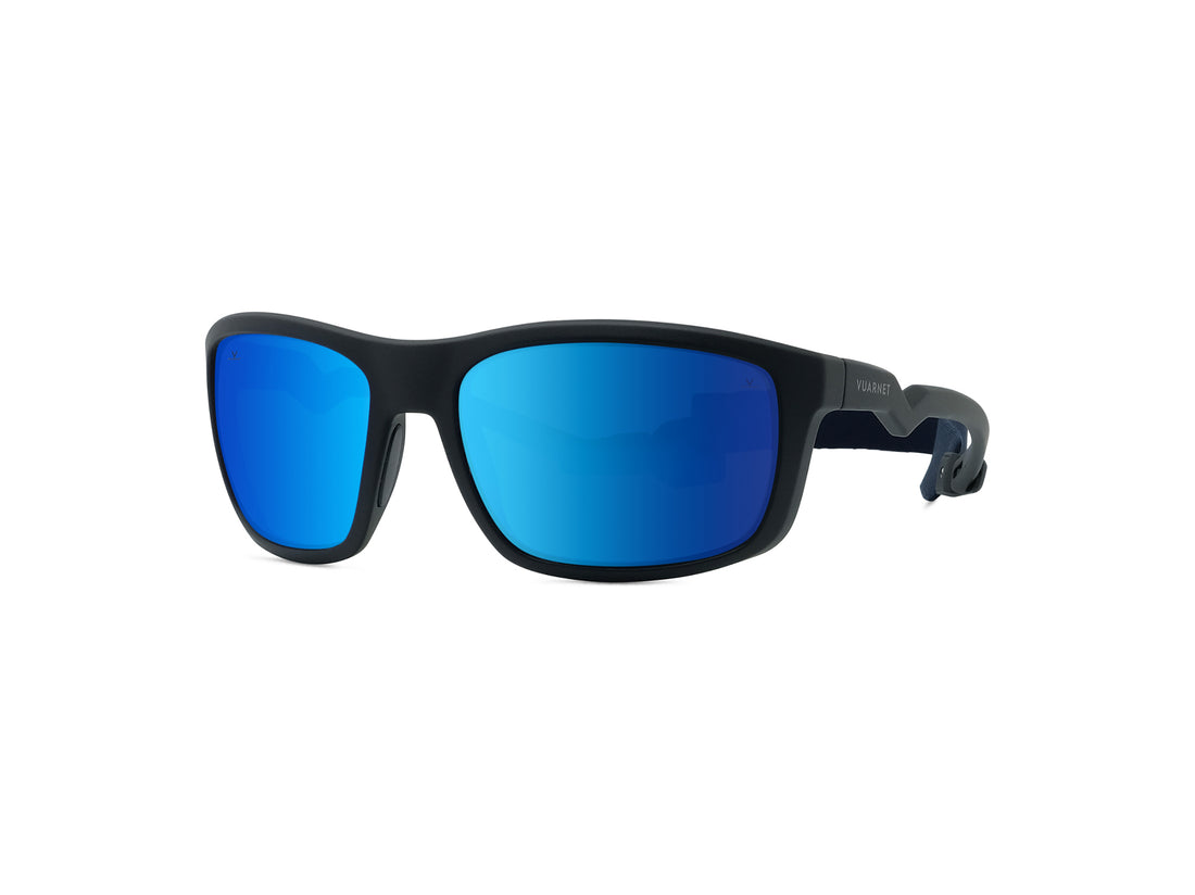 Sonnenbrillen vuarnet racing 08 vu40116u-y 02w black rectangular masculino größe 62mm - Detailansicht