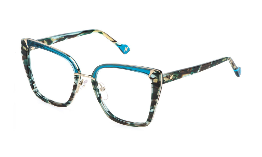 Occhiali da vista yalea vya171 0594 dorado butterfly femenino taglia 53mm - Vista principale