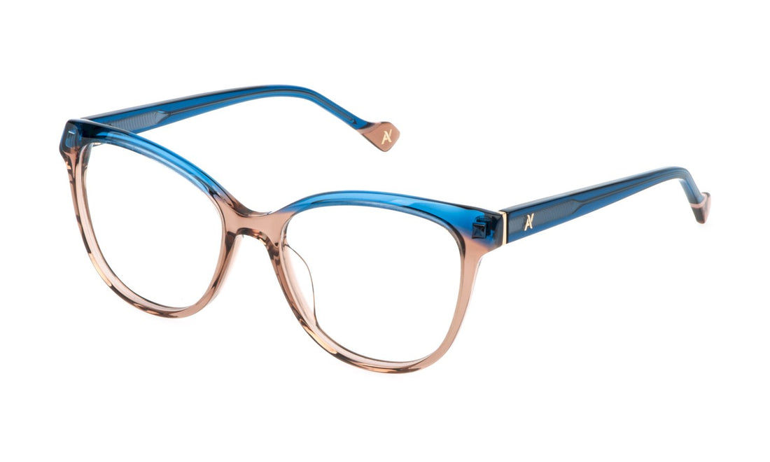 Occhiali da vista yalea vya180v 0805 marron butterfly femenino taglia 53mm - Vista principale