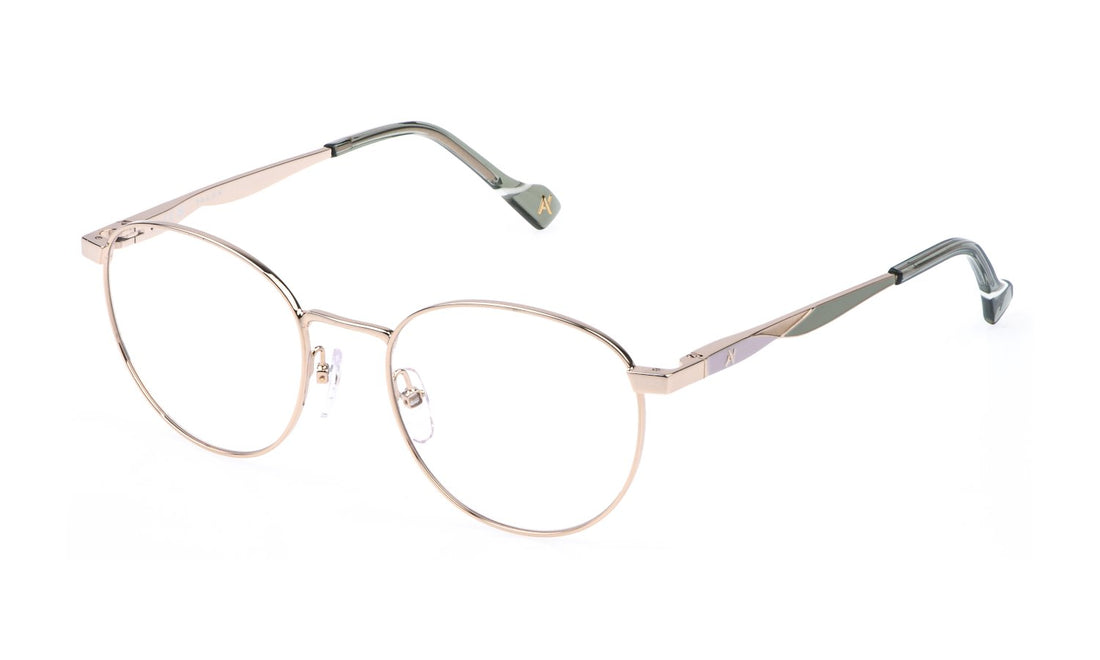 Occhiali da vista yalea vya183 0300 dorado pantos femenino taglia 51mm - Vista principale