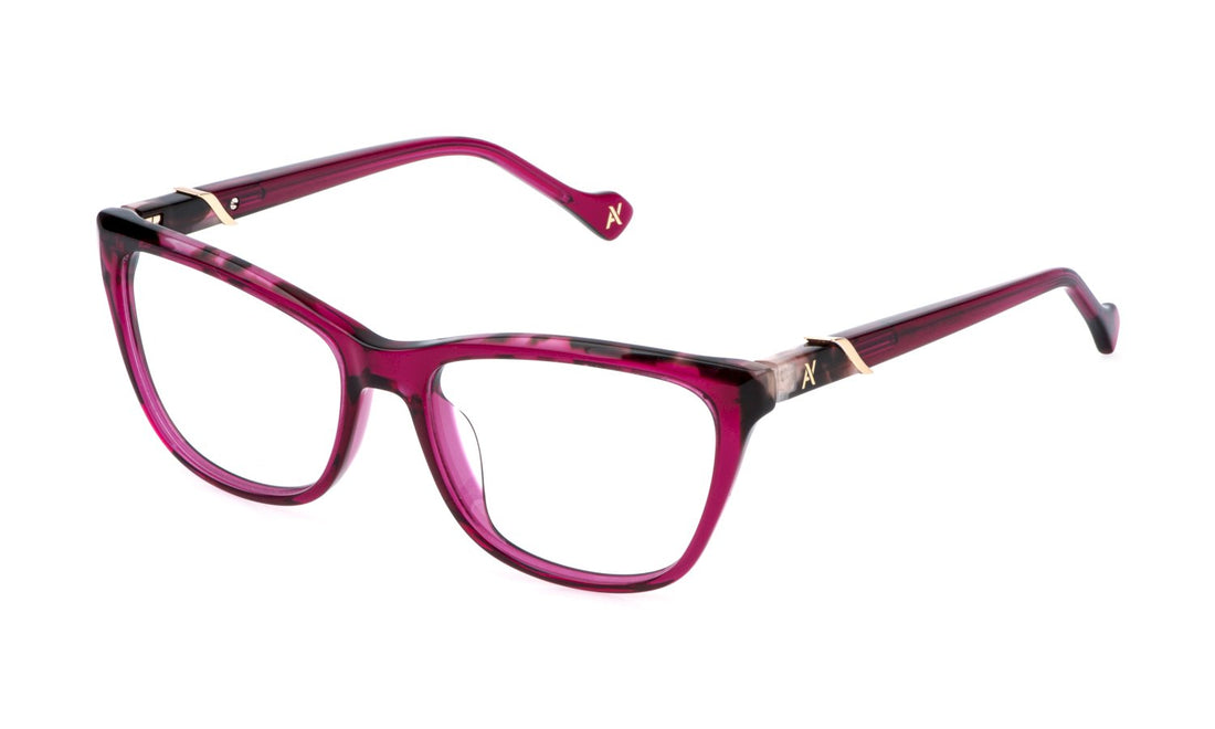 Occhiali da vista yalea vya184 09wf morado square femenino taglia 52mm - Vista principale