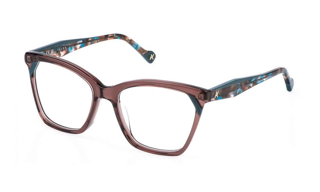 Occhiali da vista yalea vya204 0f73 burdeos square femenino taglia 54mm - Vista principale