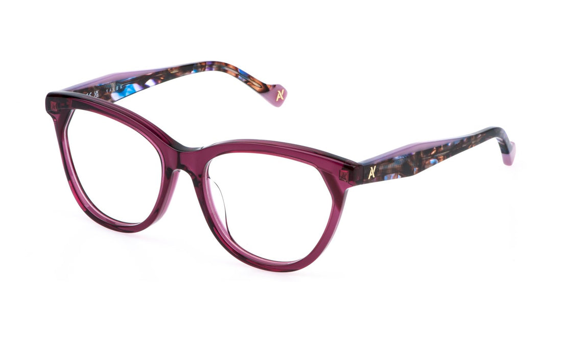 Occhiali da vista yalea vya205 09px violeta butterfly femenino taglia 54mm - Vista principale