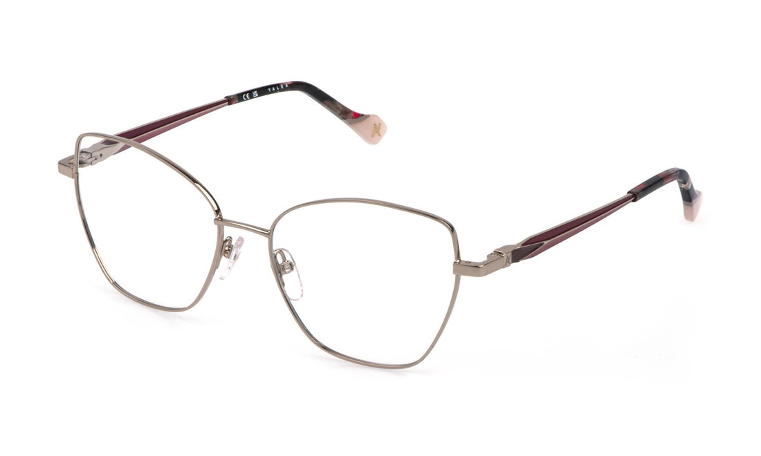 Lunettes de vue yalea vya210 0a39 dorado geometric femenino taille 55mm - Vue principale