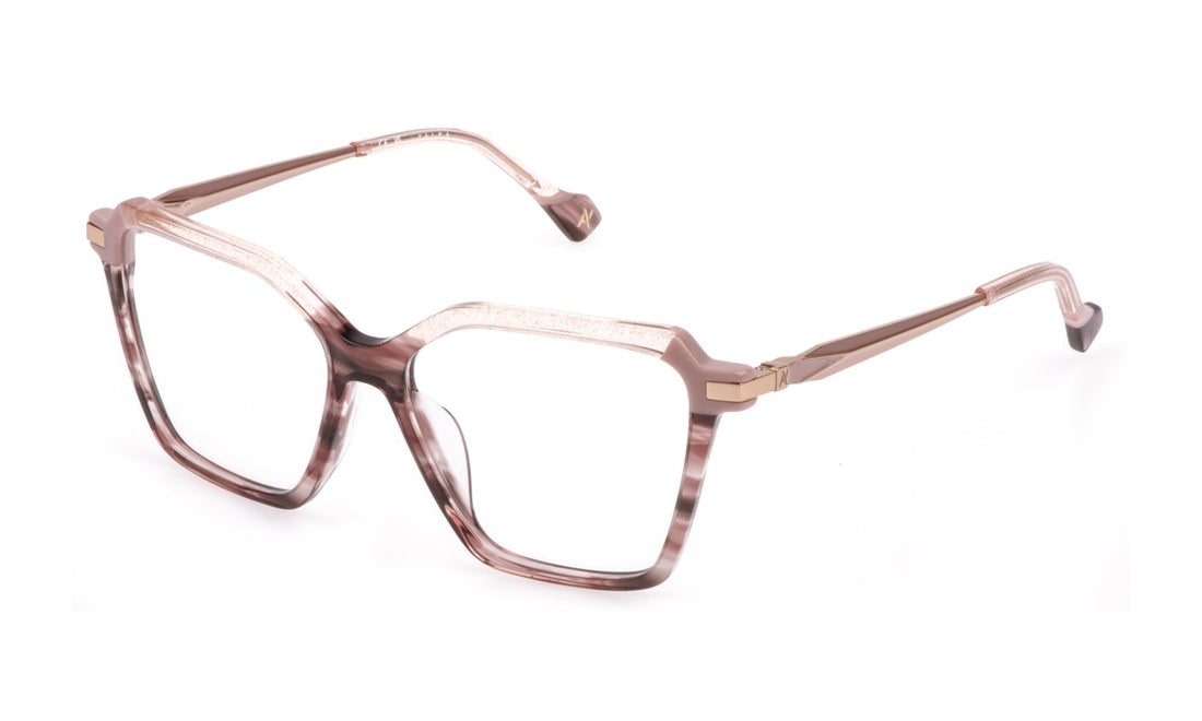 Lunettes de vue yalea vya211v 01gq marron geometric femenino taille 54mm - Vue principale