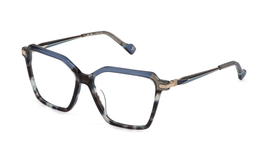 Lunettes de vue yalea vya211v 0adt azul geometric femenino taille 54mm - Vue principale