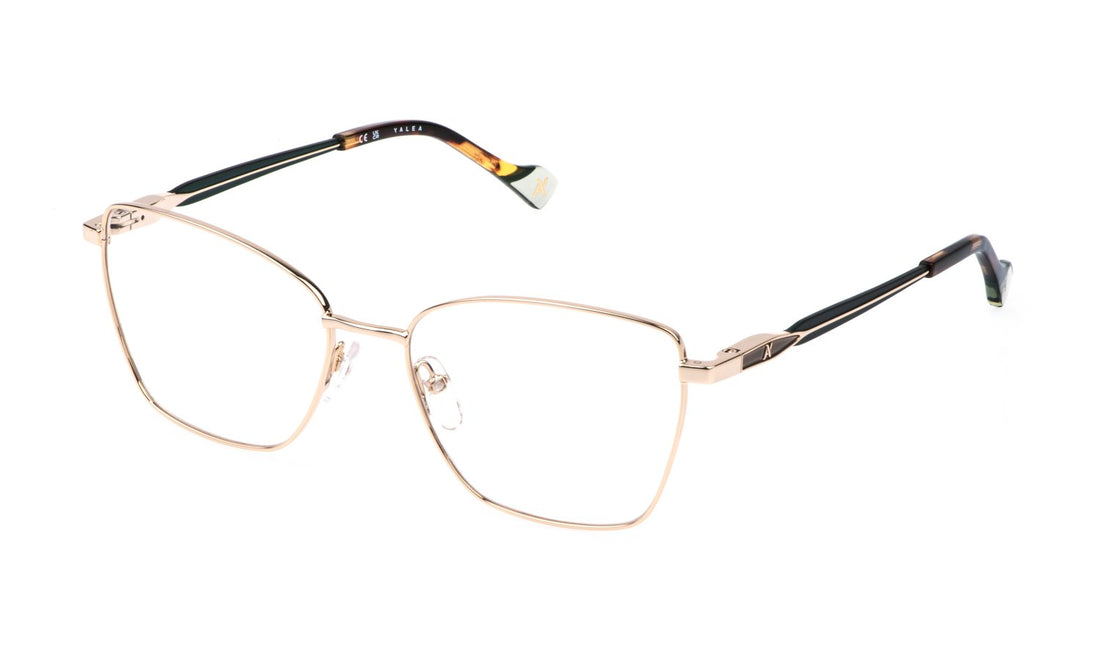 Occhiali da vista yalea vya213 300y dorado square femenino taglia 55mm - Vista principale