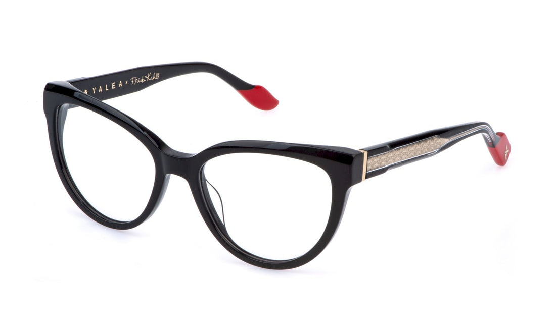 Occhiali da vista yalea vya222 0700 negro butterfly femenino taglia 55mm - Vista principale