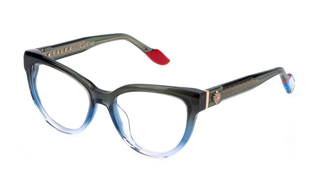 Occhiali da vista yalea vya222 0c44 azul butterfly femenino taglia 52mm - Vista principale