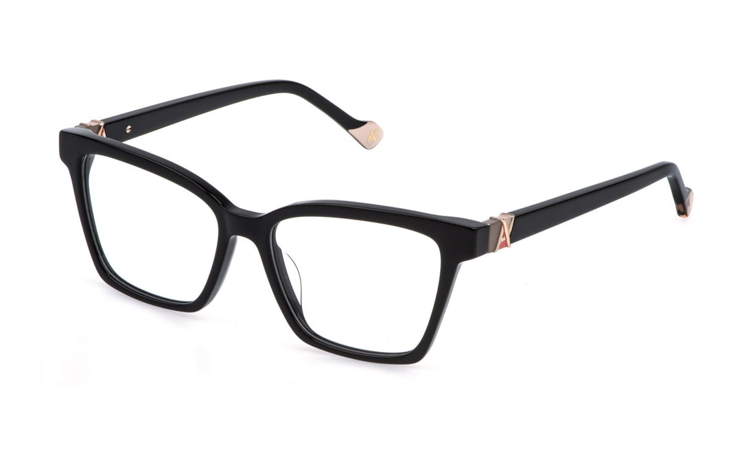 Occhiali da vista yalea vya230 0700 negro square femenino taglia 54mm - Vista principale