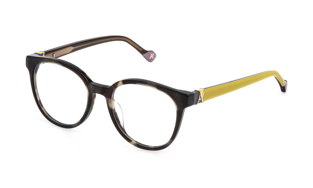 Lunettes de vue yalea vya231 092i verde pantos femenino taille 51mm - Vue principale