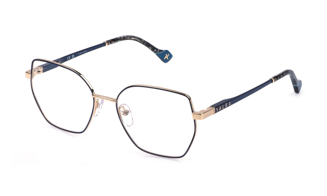 Lunettes de vue yalea vya233 0309 dorado geometric femenino taille 54mm - Vue principale