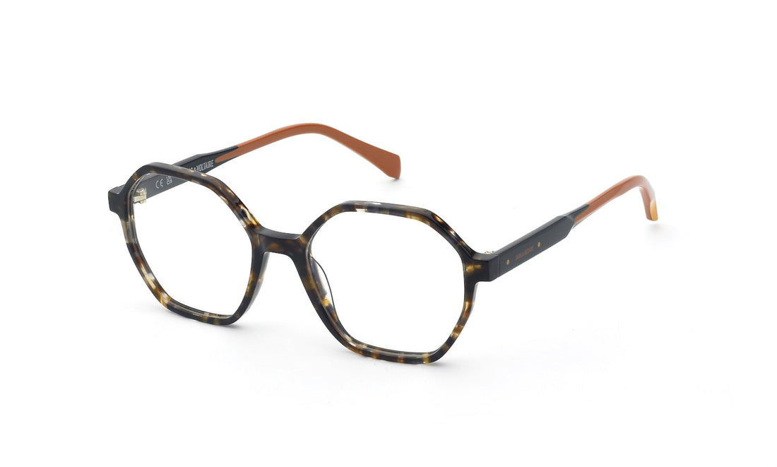 Occhiali da vista zadig&voltaire vzj061 0xap marron geometric infantil taglia 50mm - Vista principale