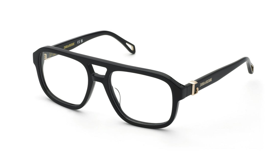 Gafas graduadas zadig&voltaire vzv425 0700 negro navigator femenino talla 55mm - Vista principal