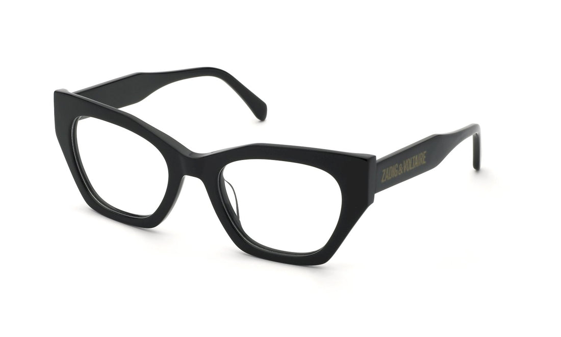 Gafas graduadas zadig&voltaire vzv429 0700 negro geometric femenino talla 52mm - Vista principal