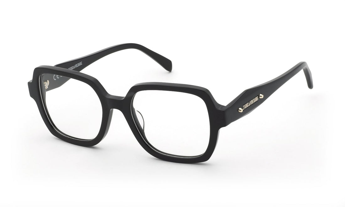 Gafas graduadas zadig&voltaire vzv479 0700 negro square femenino talla 52mm - Vista principal