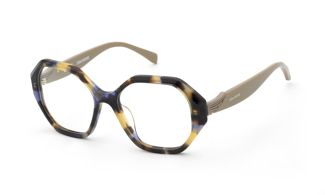 Gafas graduadas zadig&voltaire vzv489 0aen violeta geometric femenino talla 53mm - Vista principal
