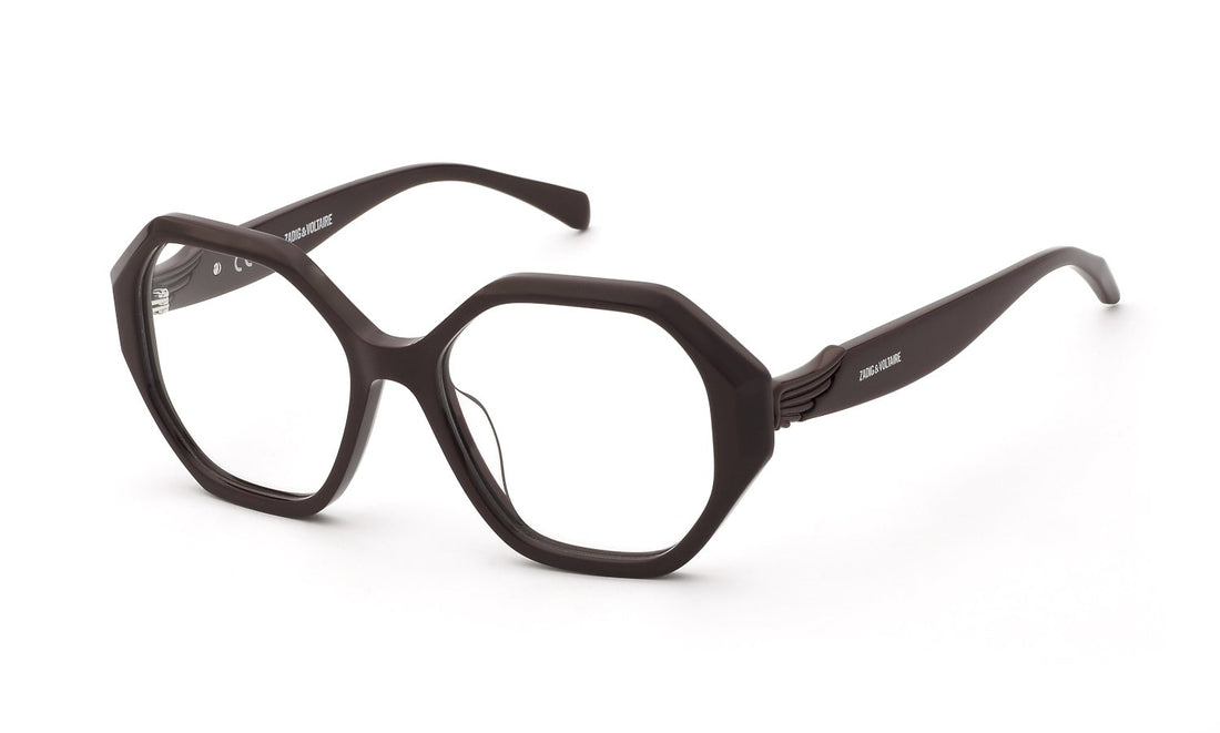 Gafas graduadas zadig&voltaire vzv489 0g96 burdeos geometric femenino talla 53mm - Vista principal