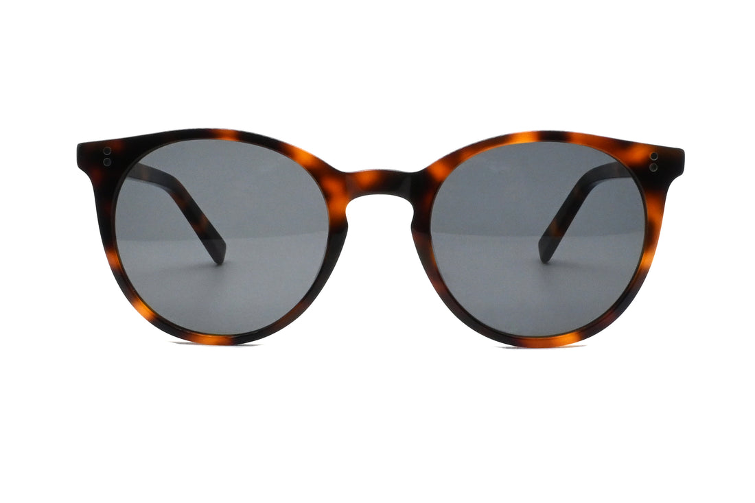 Sonnenbrillen greyhounders woody sun brown marron round unisex größe 50mm - Detailansicht