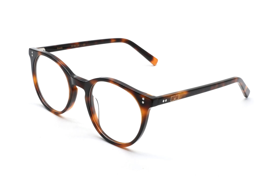 Brillen greyhounders woody dark brown marron pantos unisex größe 50mm - Hauptansicht